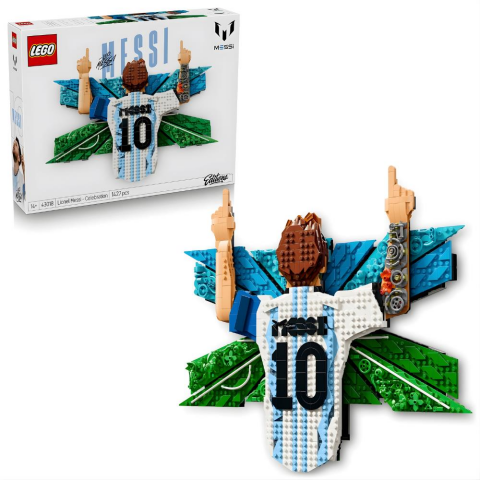 LEGO® Editions Lionel Messi – Kutlama Yapım Seti 43018
