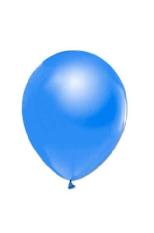 Balon Evi Balon Baskı Mavi 100 Lü 12 Cm