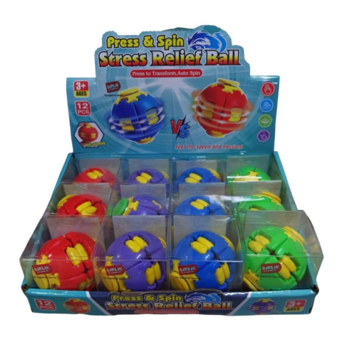 Displayde Dönen Stress Topu SPİN BALL