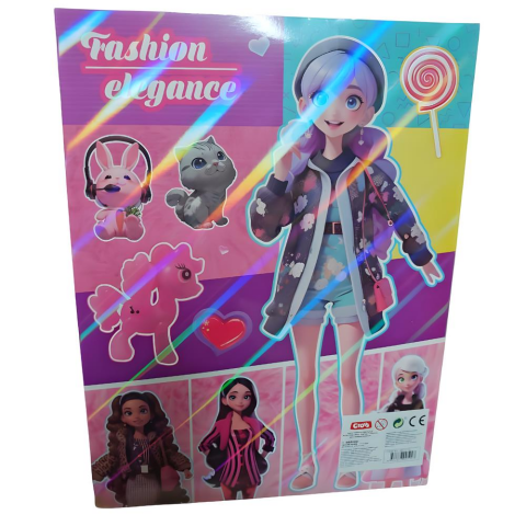 Moda Aksesuarlı Oyuncak Bebek 11,5 İnç