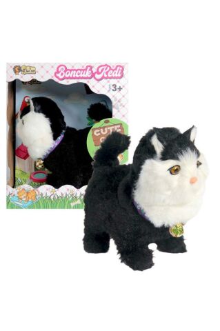 Sesli Hareketli Pilli Boncuk Kedi