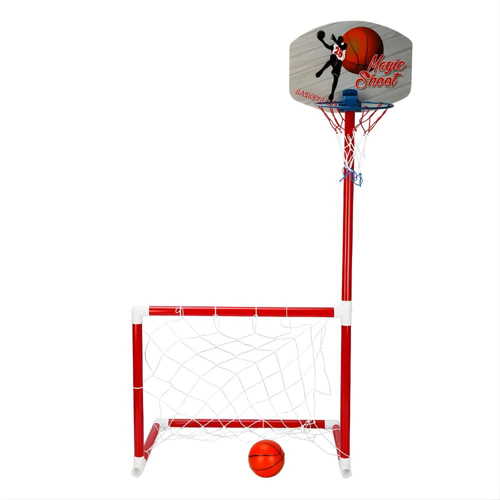 2in1 Portatif Futbol Kalesi ve Pota Seti
