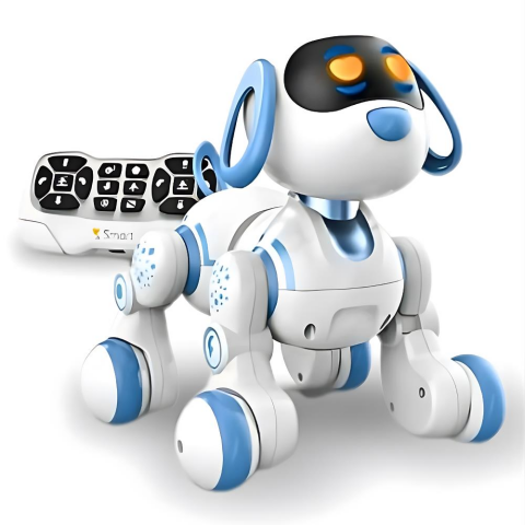 Uzaktan Kumandalı Çok Fonksiyonlı Akllı Aktivite & Eğlence Robot Köpek