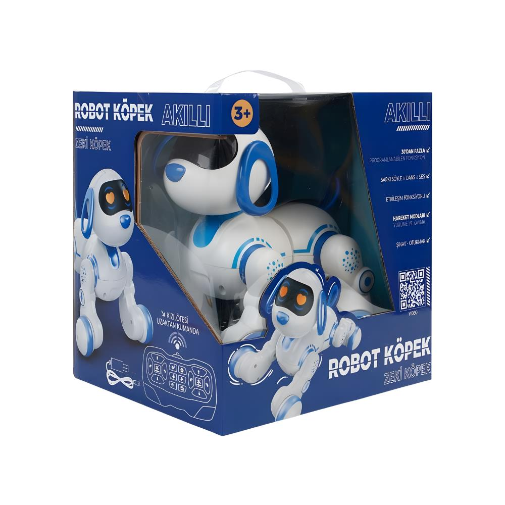 Uzaktan Kumandalı Çok Fonksiyonlı Akllı Aktivite & Eğlence Robot Köpek