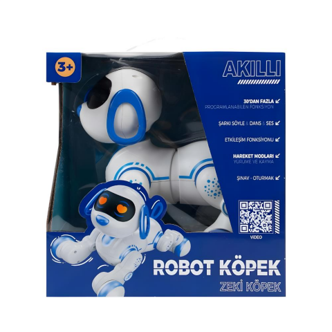 Uzaktan Kumandalı Çok Fonksiyonlı Akllı Aktivite & Eğlence Robot Köpek