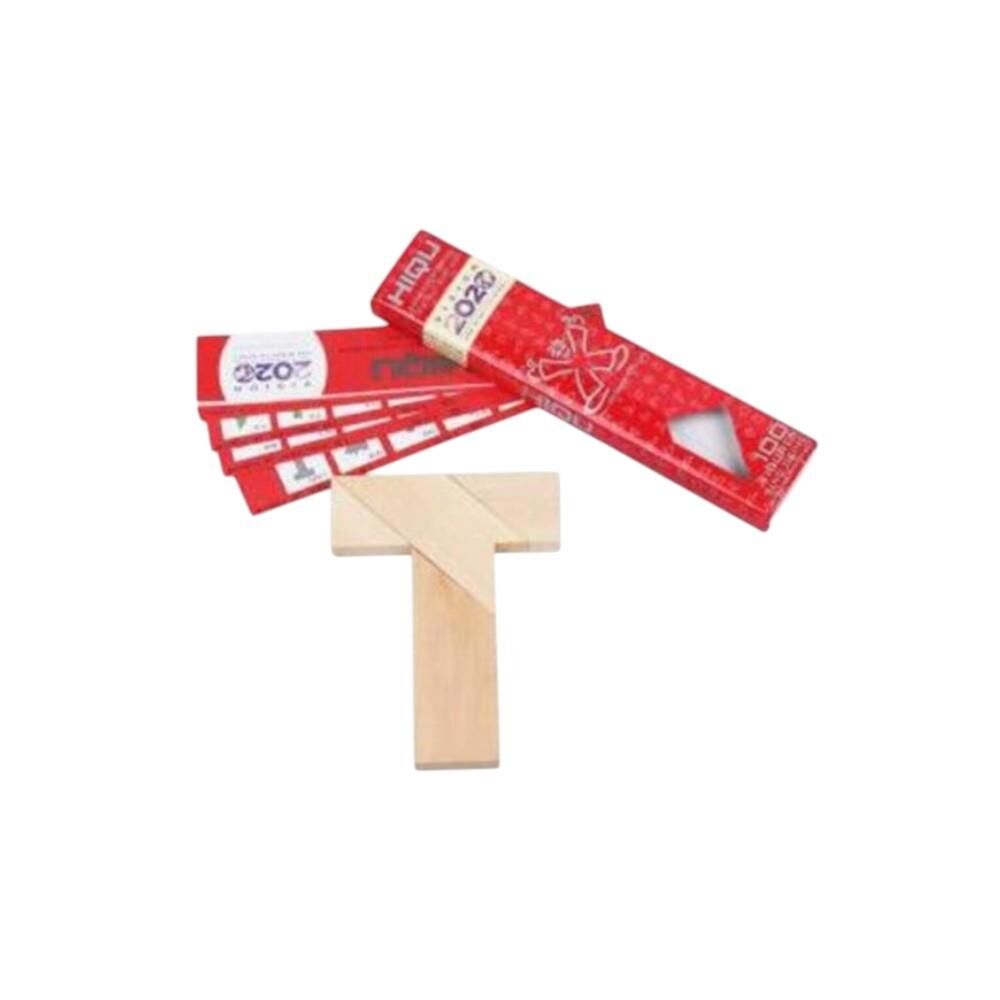 Ahşap T Tangram Puzzle