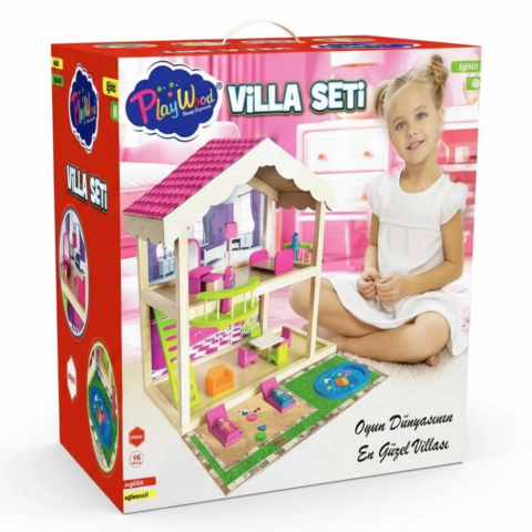 Kutuda Ahşap Villa Seti
