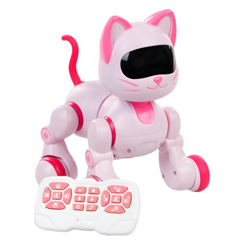 Uzaktan Kumandalı Şarjlı Akıllı Robot Kedi