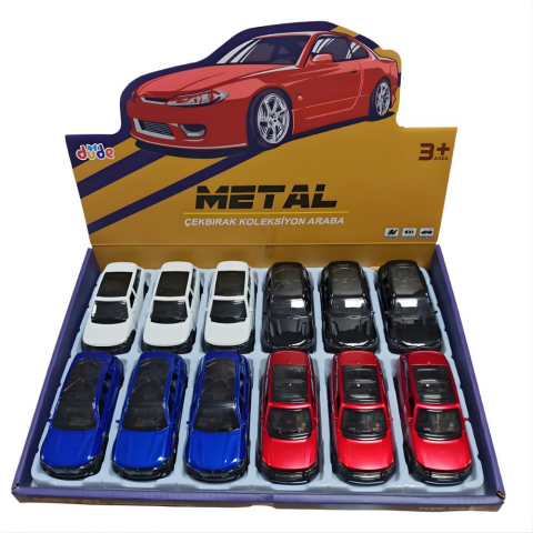 1:43 Çek Bırak Suv Araba Metal Kapıları Açılan