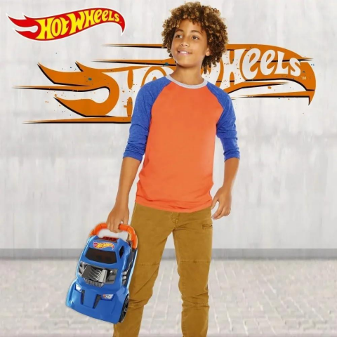 Hot Wheels Taşıma Çantası ve Yarış Parkuru