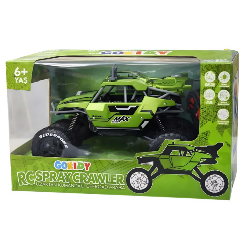 Gokidy RC Spray Crawler Uzaktan Kumandalı Off Road Araba