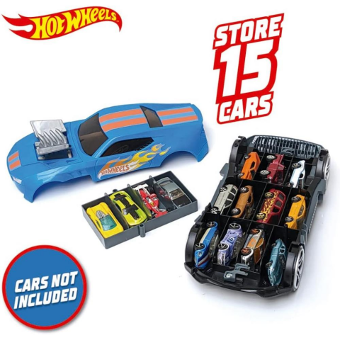 Hot Wheels 2'si 1 Arada Race 'N Haul Araba Saklama Kutusu