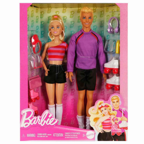 Barbie & Ken Fashionistas 65. Yıl 2'li Parti Bebekleri HXK90