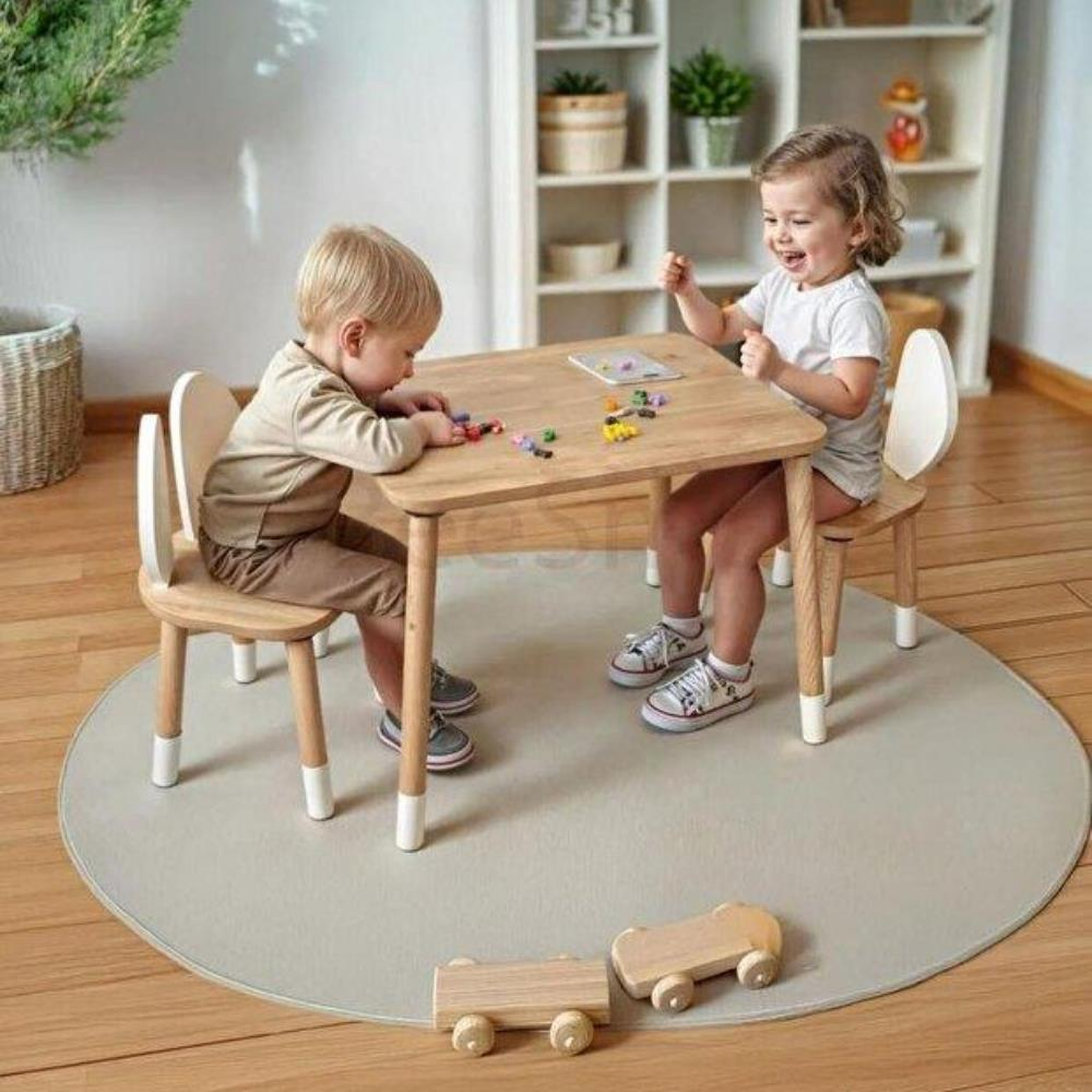 Bee Smart Safir Meşe 2 Sandalyeli Set Ms-06
