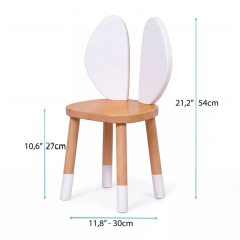 Bee Smart Safir Meşe Tek Sandalyeli Set