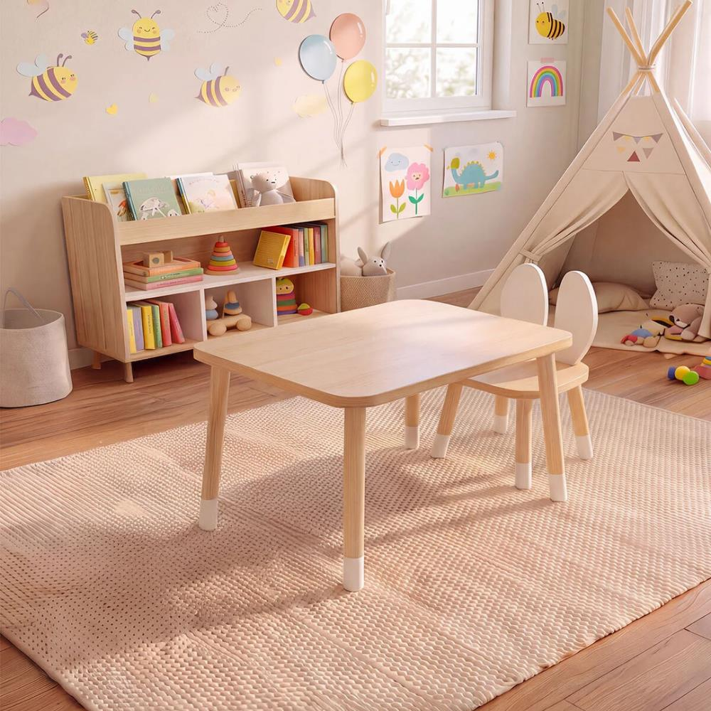 Bee Smart Safir Meşe Tek Sandalyeli Set