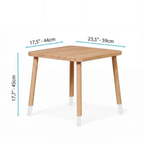 Bee Smart Safir Meşe Tek Sandalyeli Set