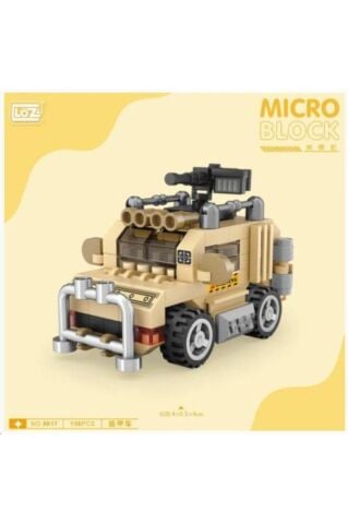 Mikro Blok Çanta Askeri Kamyon Loz 8617