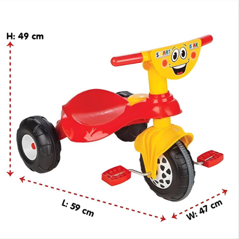 Pilsan Smart Bisiklet Kırmızı