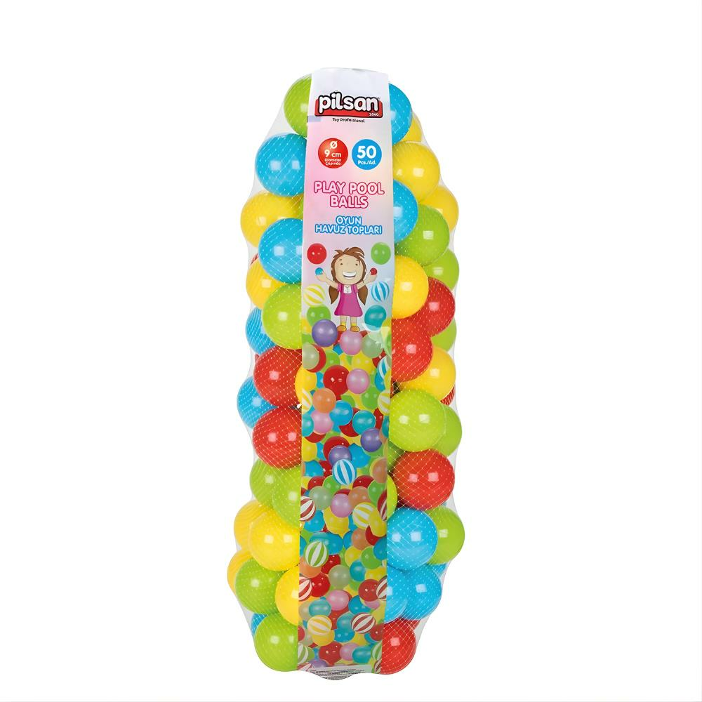 9 cm 50'li Filede Oyun Havuzu Topları