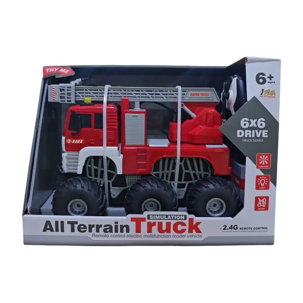 6x6 Şarjlı İş Makinesi Uzaktan Kumandalı