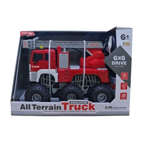 6x6 Şarjlı İş Makinesi Uzaktan Kumandalı
