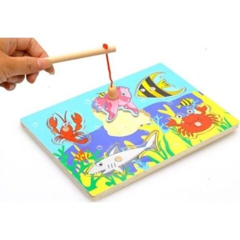 Ahşap Balık Tutma Puzzle