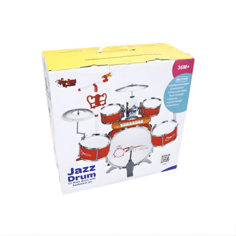 Vardem Mikrofonlu Mp3 Çalar Bateri Set