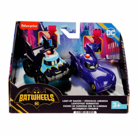 Batwheels™ Işıklı Yarışçılar Oyuncak Arabaları