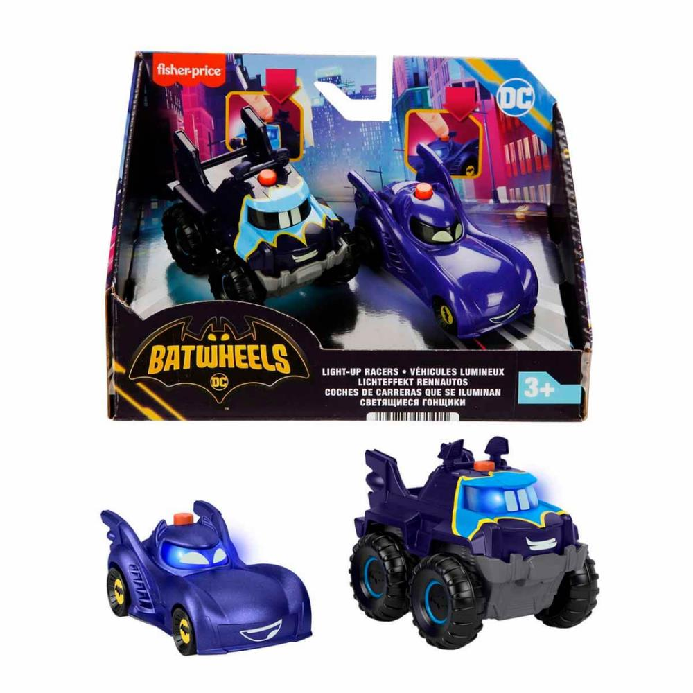 Batwheels™ Işıklı Yarışçılar Oyuncak Arabaları