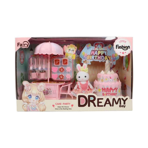 Bay Dreamy Mini Tavşan Oyun Evi Seti 6642
