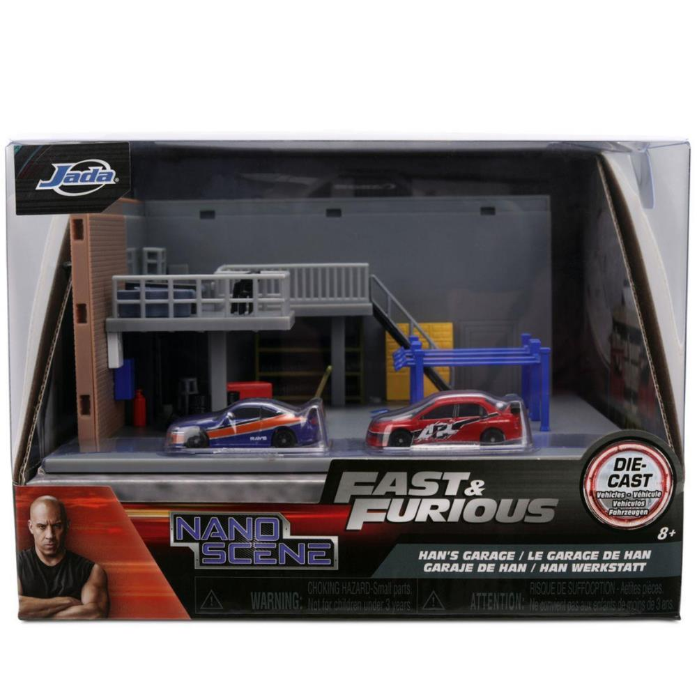Hızlı & Öfkeli Han'ın Garajı Nano Diorama Seti