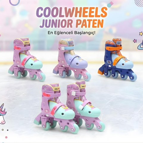 Cool Wheels Junior Mor Paten XS