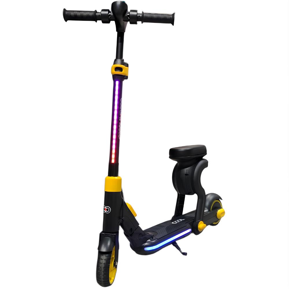 Cool Wheels S-CLICK Oturaklı Elektrikli Scooter Sarı