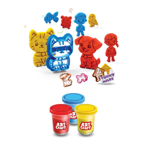 Art Craft Hayvan Dostları Hamur Set 168 Gr