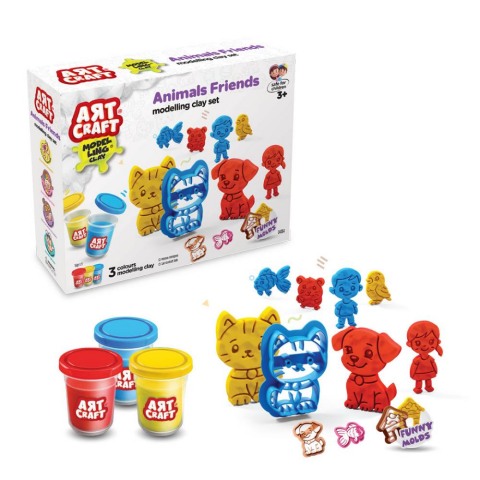 Art Craft Hayvan Dostları Hamur Set 168 Gr