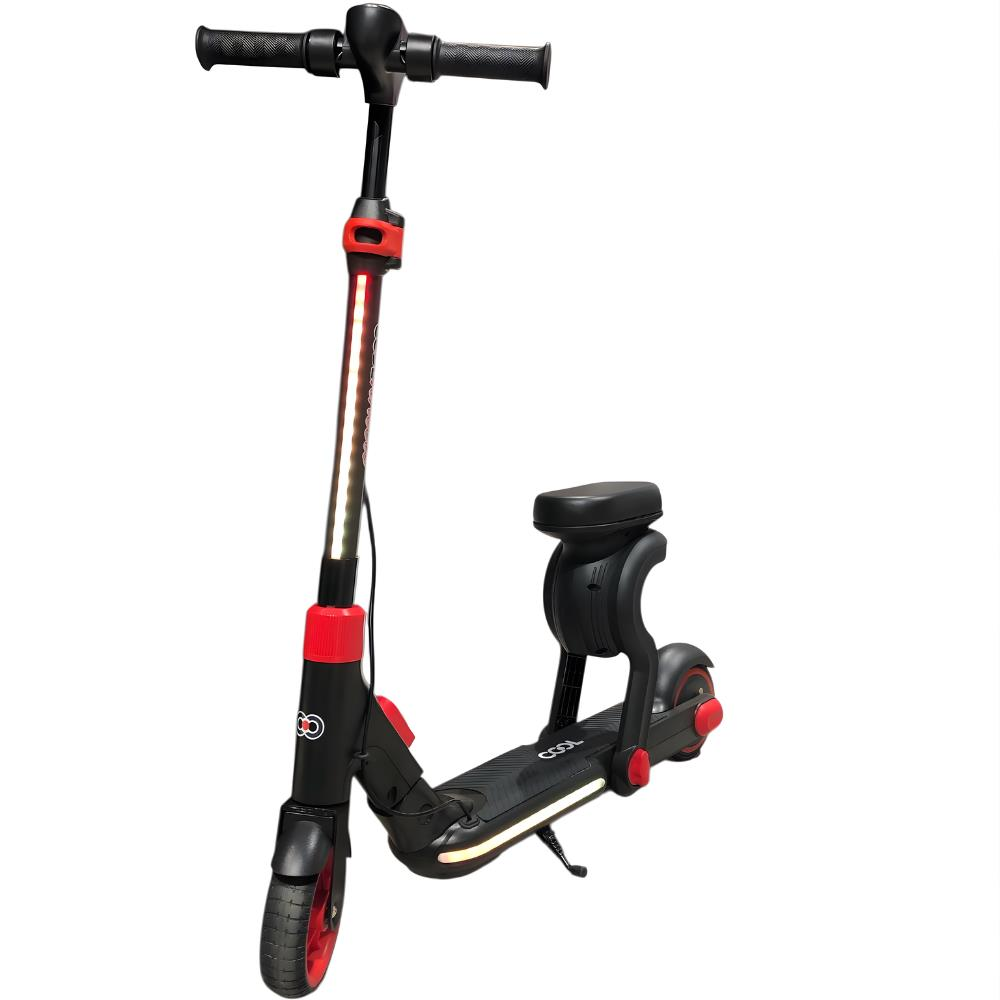 Cool Wheels S-Click Oturaklı Elektrikli Scooter Kırmızı