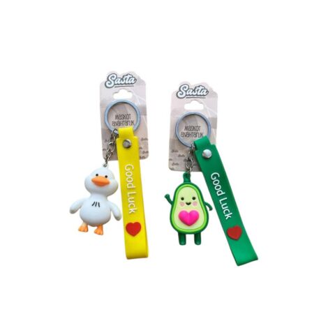 Sasta Silikon Maskot Anahtarlık (300)