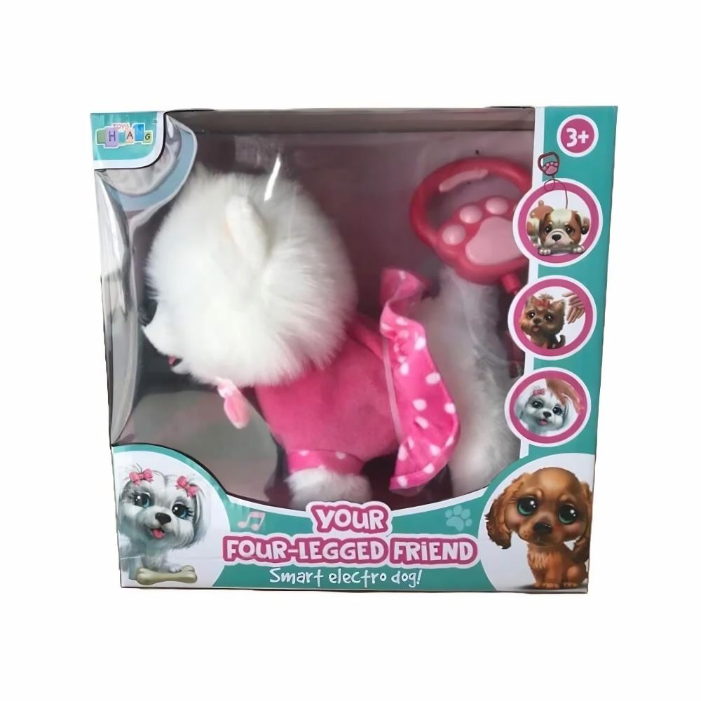 Oyuncak Kumandalı Peluş Köpek CL1732A-W