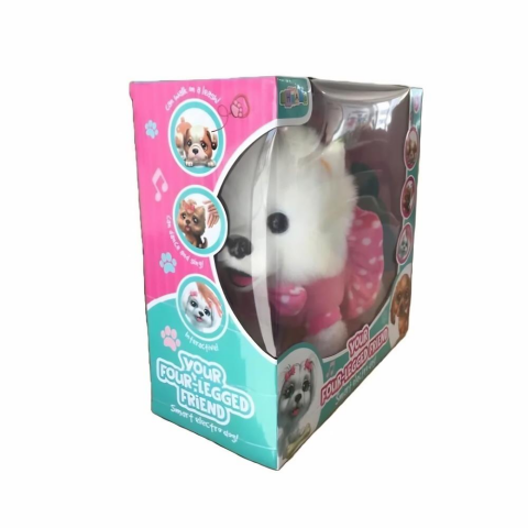 Oyuncak Kumandalı Peluş Köpek CL1732A-W