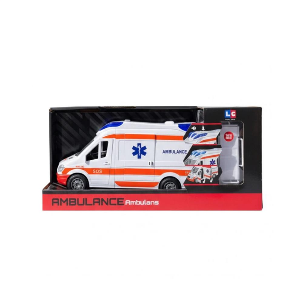 Let's Drive Sesli ve Işıklı Ambulans