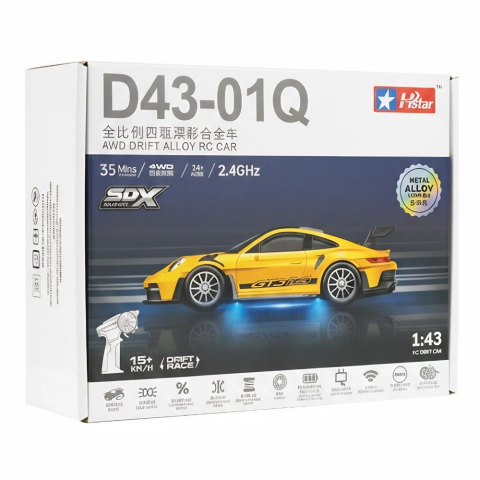 Pasifik D43-01 15 Km Hız 1:43 Metal