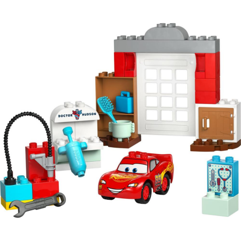 LEGO® DUPLO® │ Disney ve Pixar Arabalar McQueen’in Doc’un Garajını Ziyareti 10456