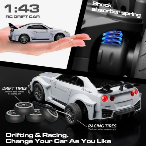 D43-02 15 Km Hız 1:43 Metal Uzaktan Kumandalı Araba