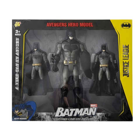 KUTULU 3 KAREKTERLİ BATMAN SETİ
