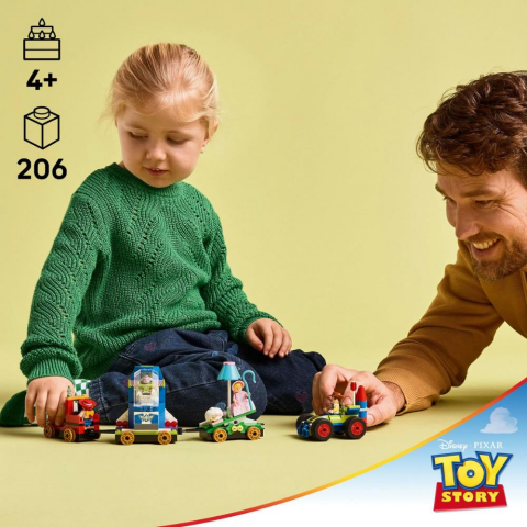 LEGO® ǀ Disney ve Pixar Oyuncak Hikayesi Kutlama Treni ve RC Araba Oyun Seti 43264