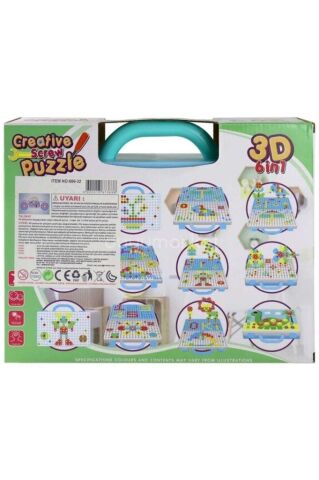 Yaratıcı Vidalama Oyunu - Pilli Matkap 252 Parça