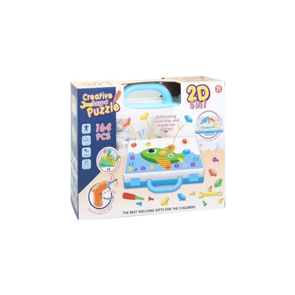 Pilli Matkaplı Puzzle 164 Parça