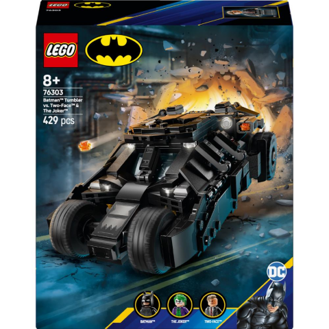 LEGO® DC Batman™: Batman™ Tumbler, Two-Face™ ve Joker™’e Karşı 76303