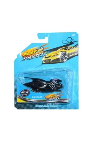 Die-cast 1:64 Yarasa Araba, +3 Yaş